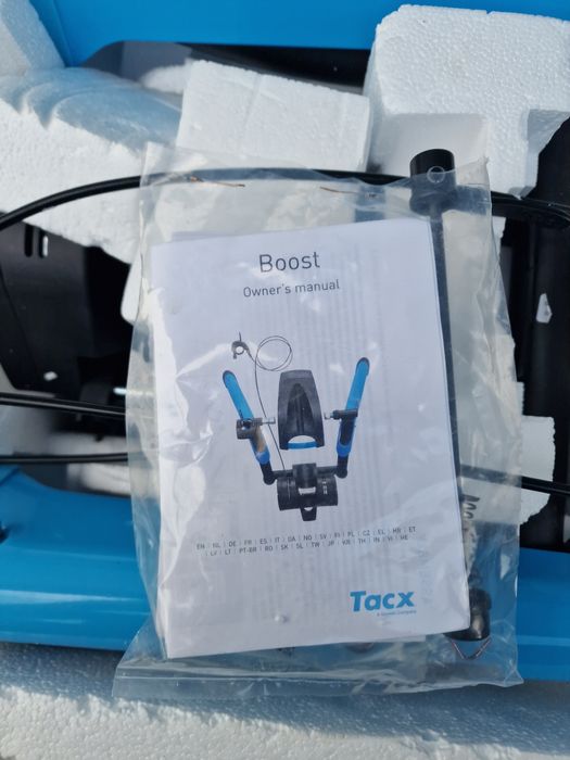 Home trainer TACX BOOST pt bicicleta, stand