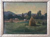 Tablou / pictura veche / Dan Ialomiteanu 1932