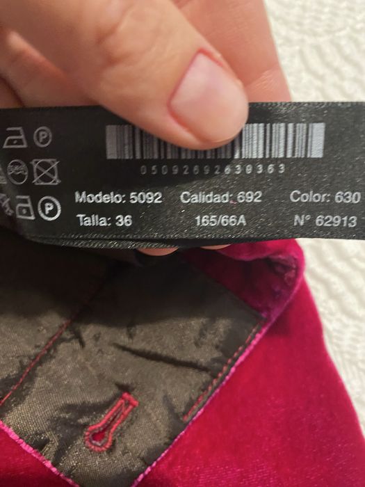 Pantaloni Massimo Dutti matase naturala