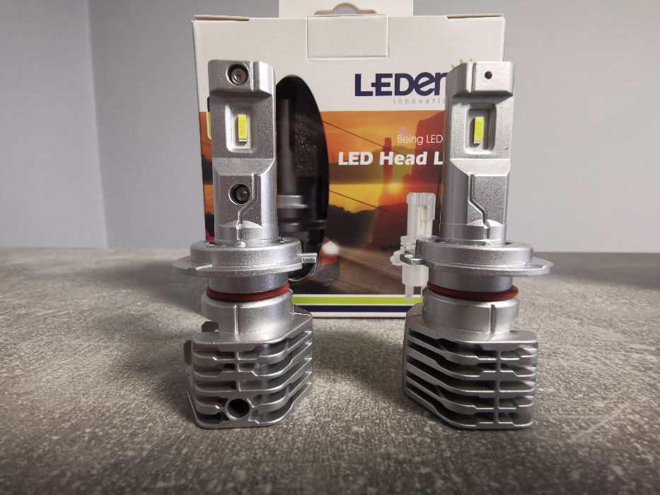 LED крушки за фарове, H1 H7 H4 НВ3  НВ4  9-32V 44W  Ledener