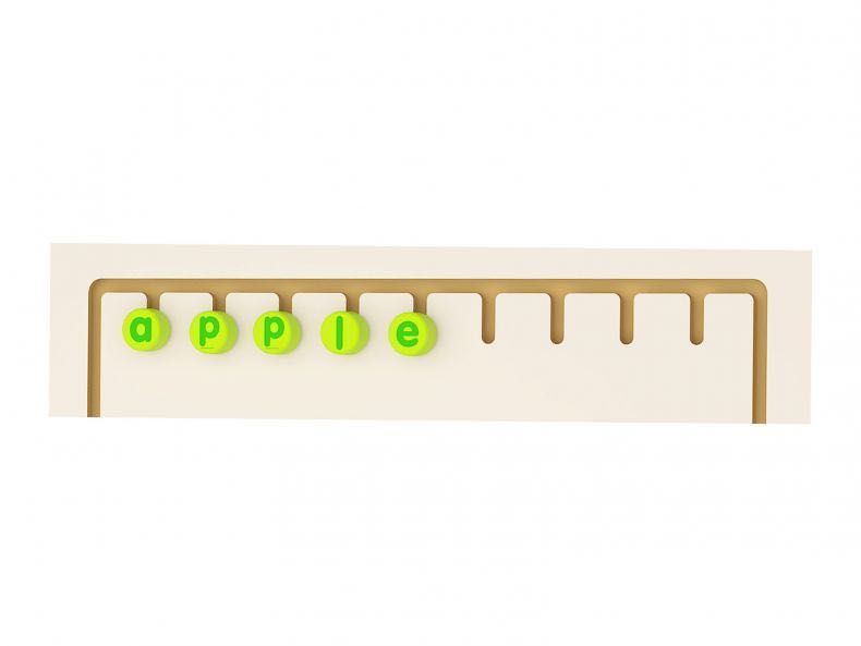 Tablă de perete alfabet Viga