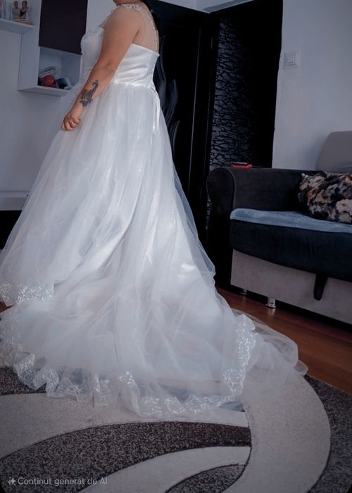 Vând rochie de mireasa bust 130