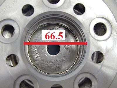 Inele de centrare Aluminiu 66.6 x 57.1 VW Audi Seat Skoda Mercedes
