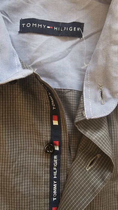 Cămașă Tommy Hilfiger gri , marimea S noua