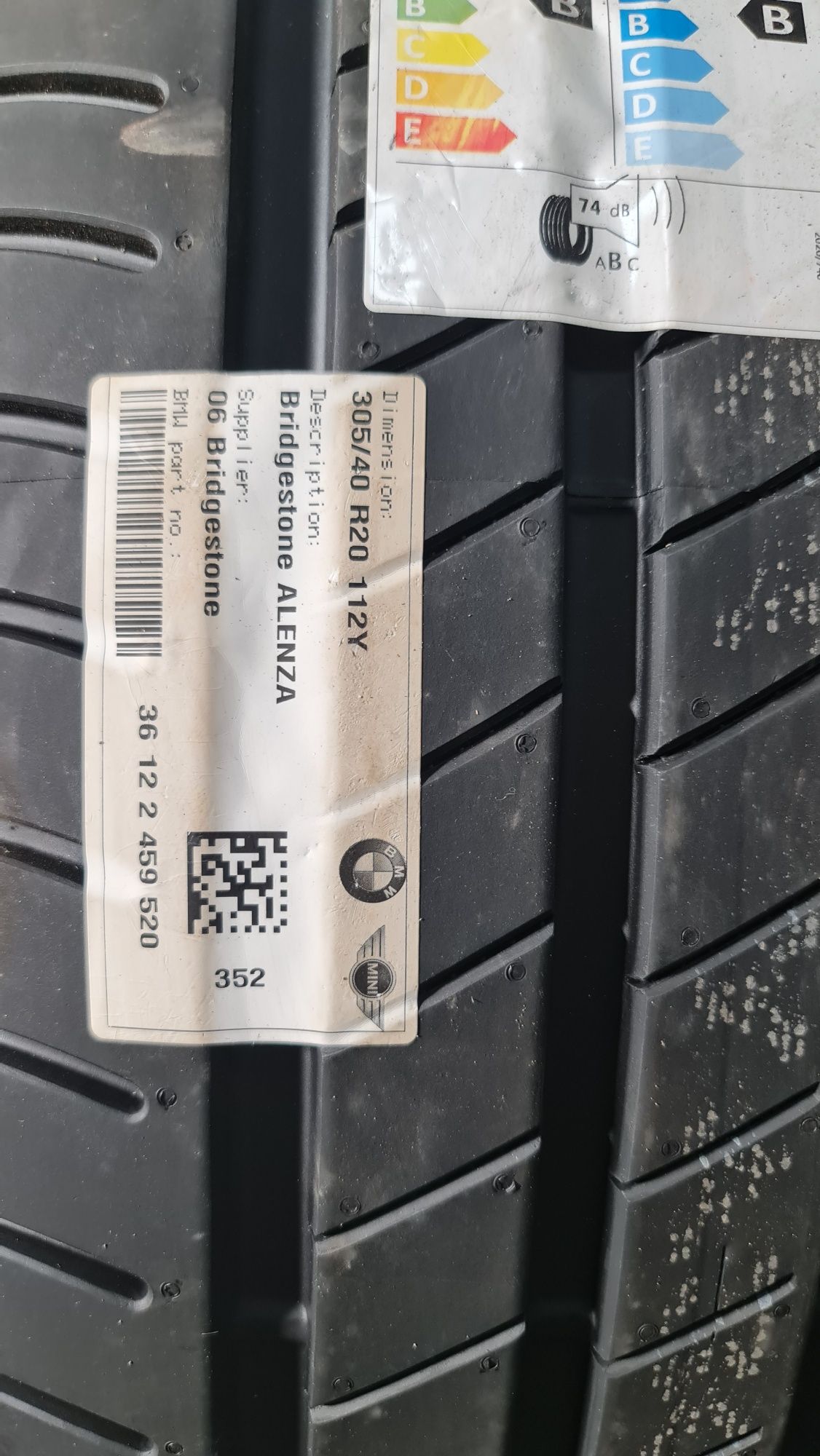 1buc cauciuc anvelopa noua Bridgestone Alenza 001 rft 305 40 20 xl 112