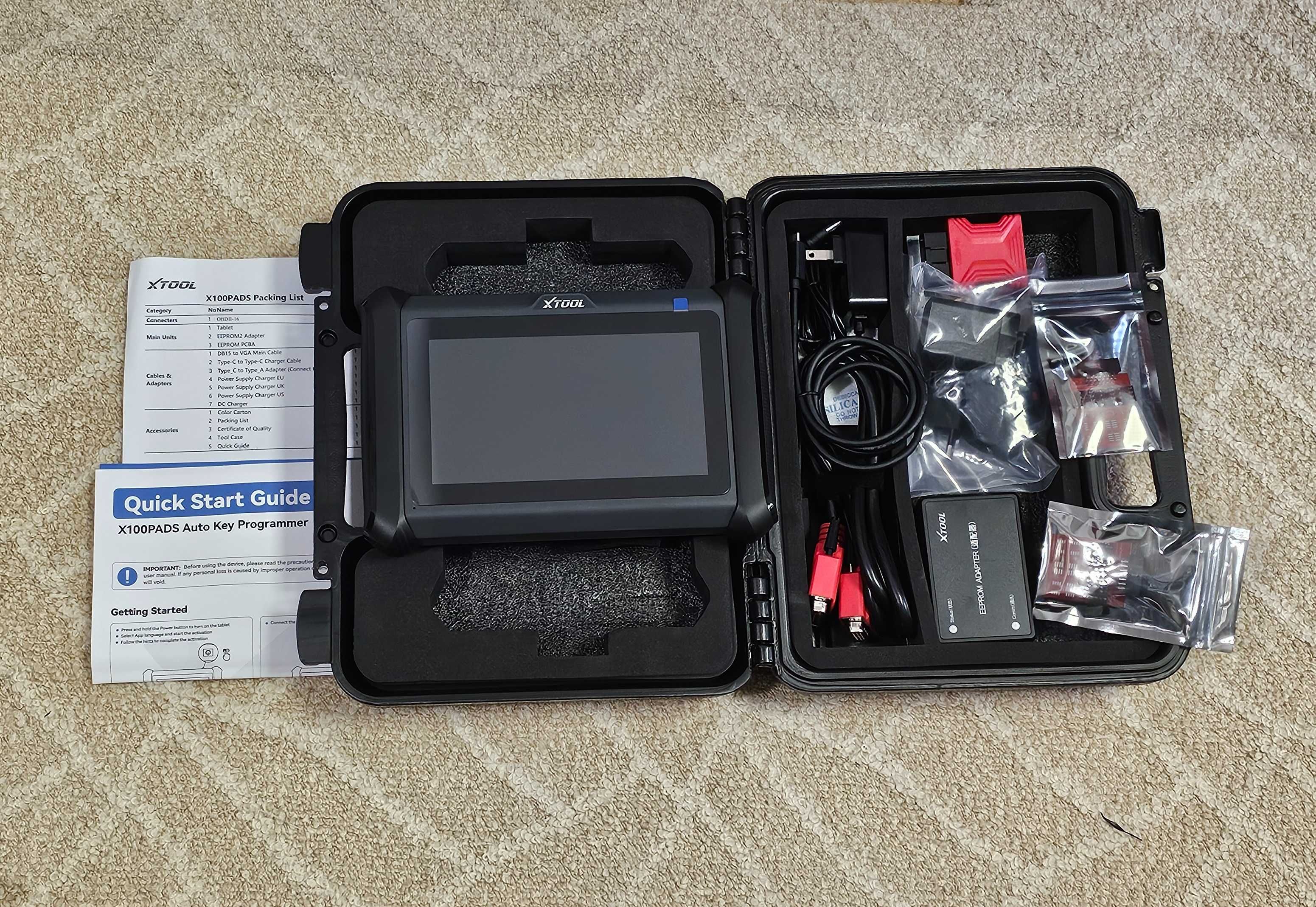 Diagnoza XTOOL X100 PADS Programator chei, CAN FD DOIP 23 fnct service