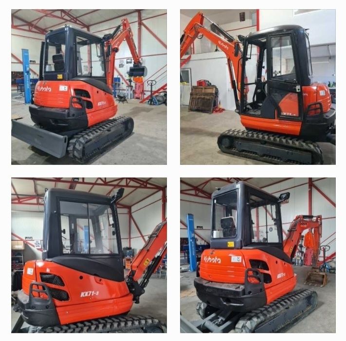 Excavator Kubota KX 71-3. Fab.2016. 1563 Ore. Impecabil.