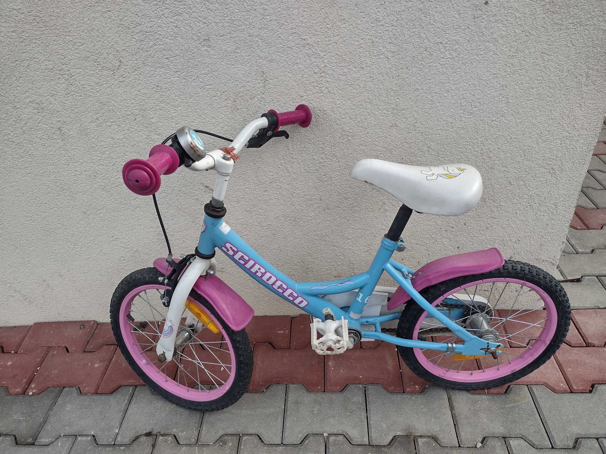 Bicicleta 16 inch roz