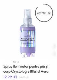 Spray iluminator pentru par