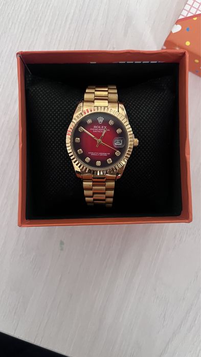 часы rolex золотые женские