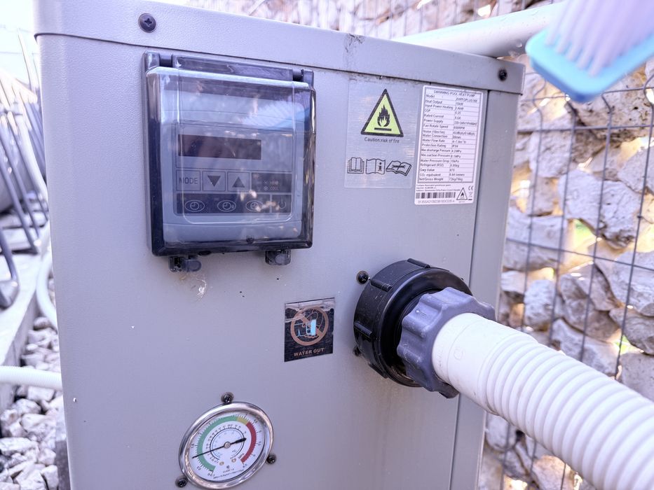 Piscina intex + Pompa incalzire 16kw