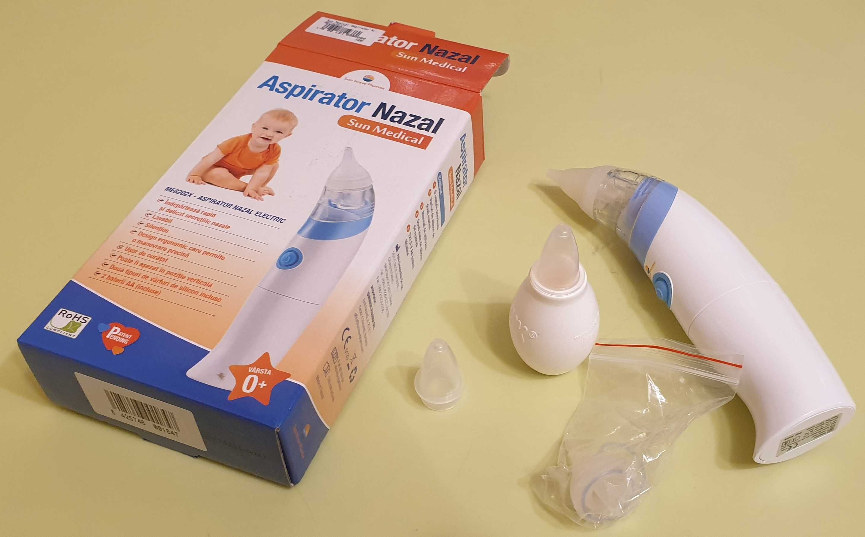 Vand aspirator nazal portabil "Sun Medical"