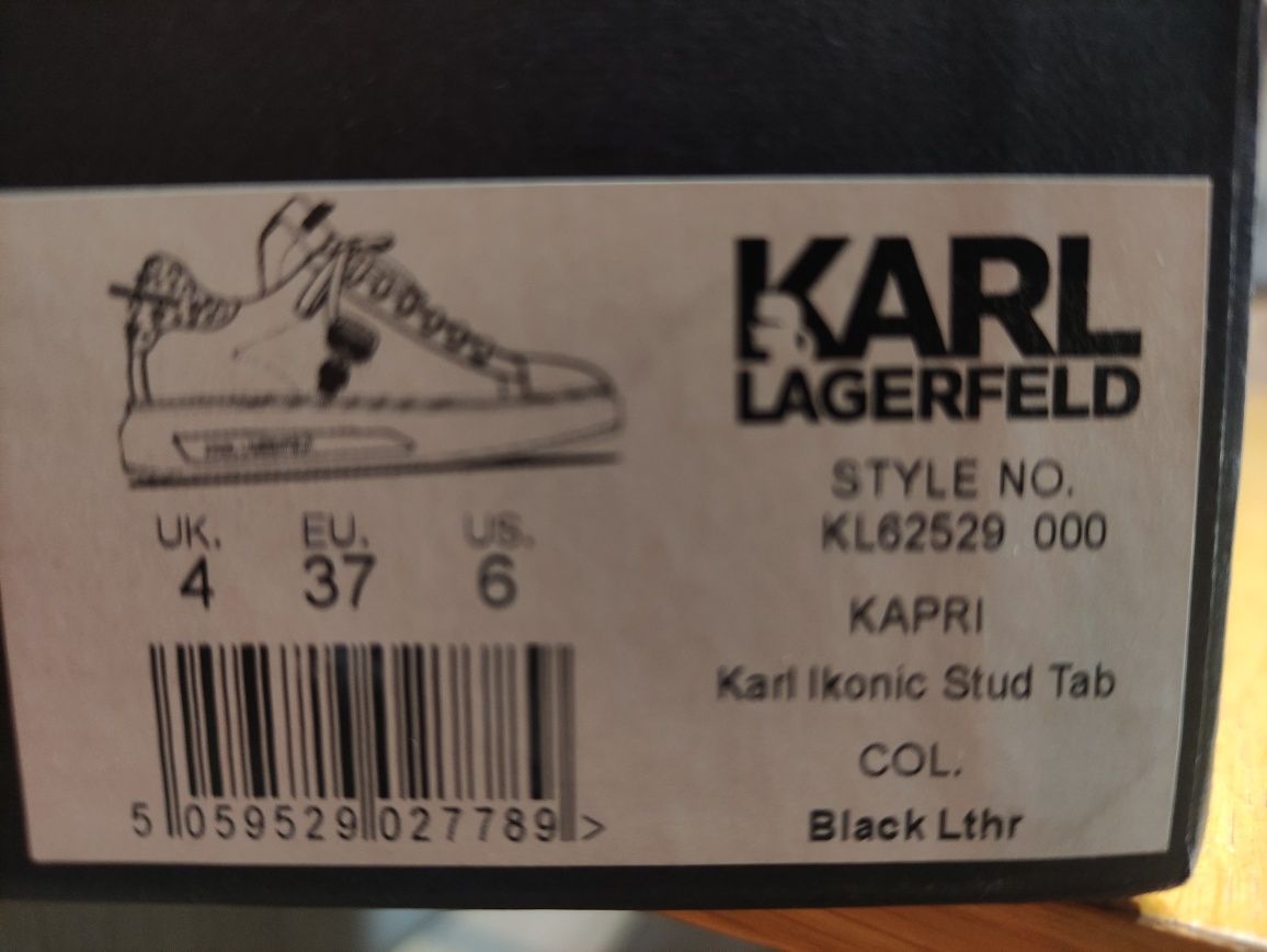 Karl Lagerfeld кожени сникърси