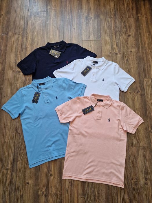 Страхотна мъжка тениска с якичка размер S M L XL 2XL 3XL