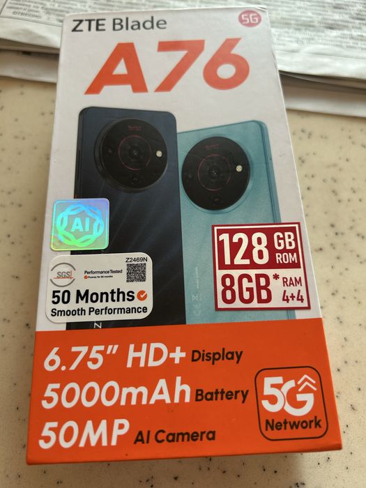 ZTE Blade A76 смартфон