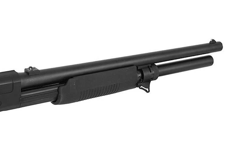 Pusca Shotgun Airsoft, M56AL BENELLI M3 SUPER 90,Noua, Spring/Arc, DE.