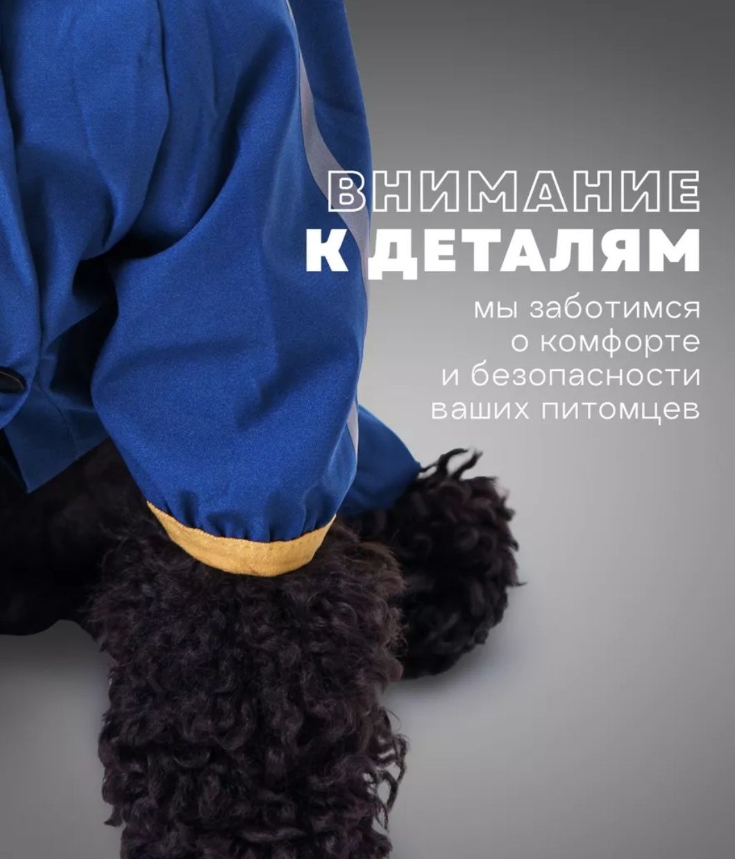 Продам Дождевик-плащевку для собак и щенков 3XL, синий, с капюшоном
