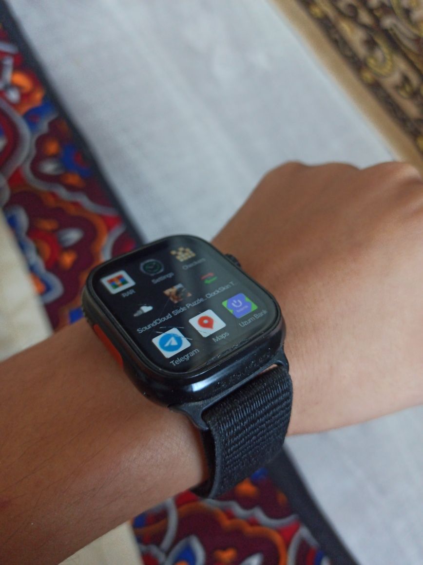 Smart watch 4G sim kartali GPS, Play market