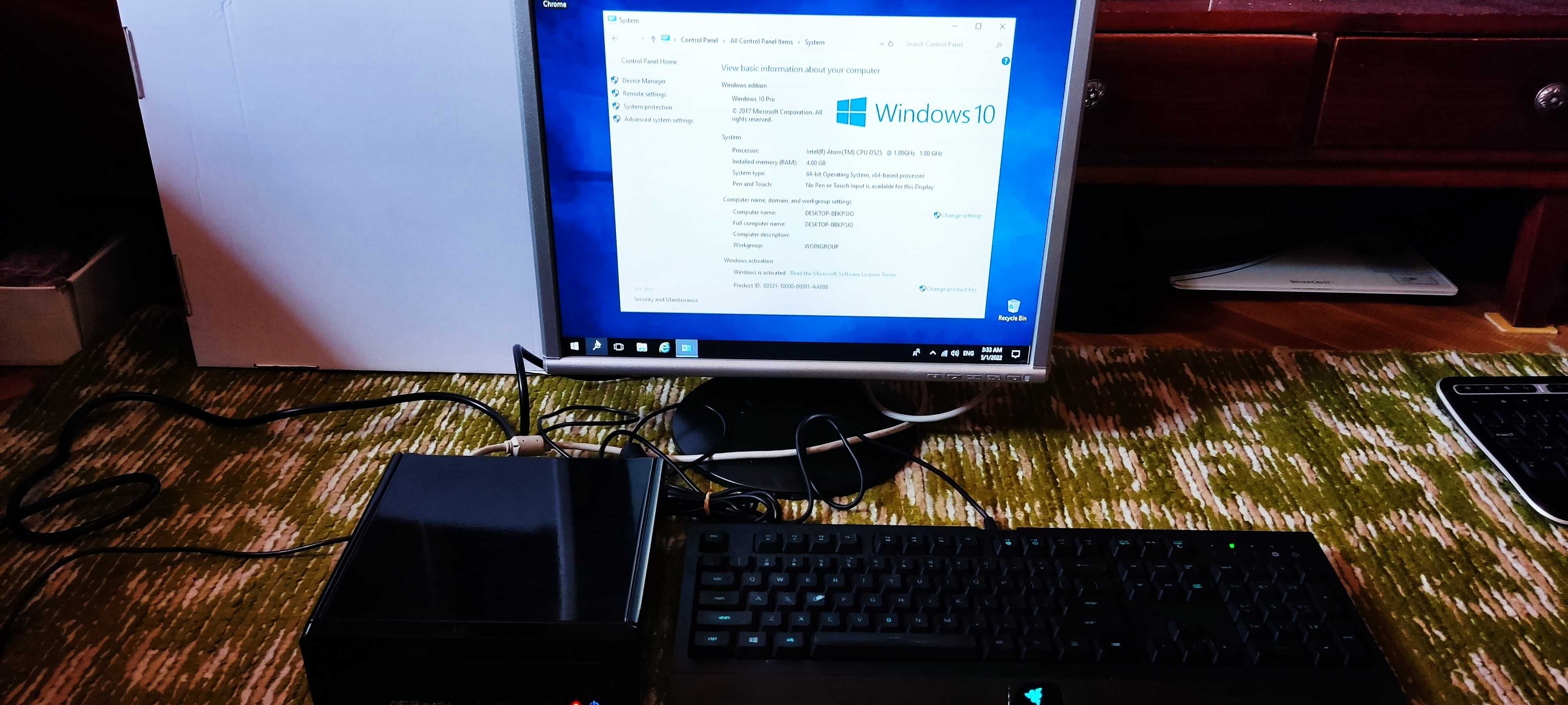Vand Pc Deskop Home ION 3d mini calculator cu sistem