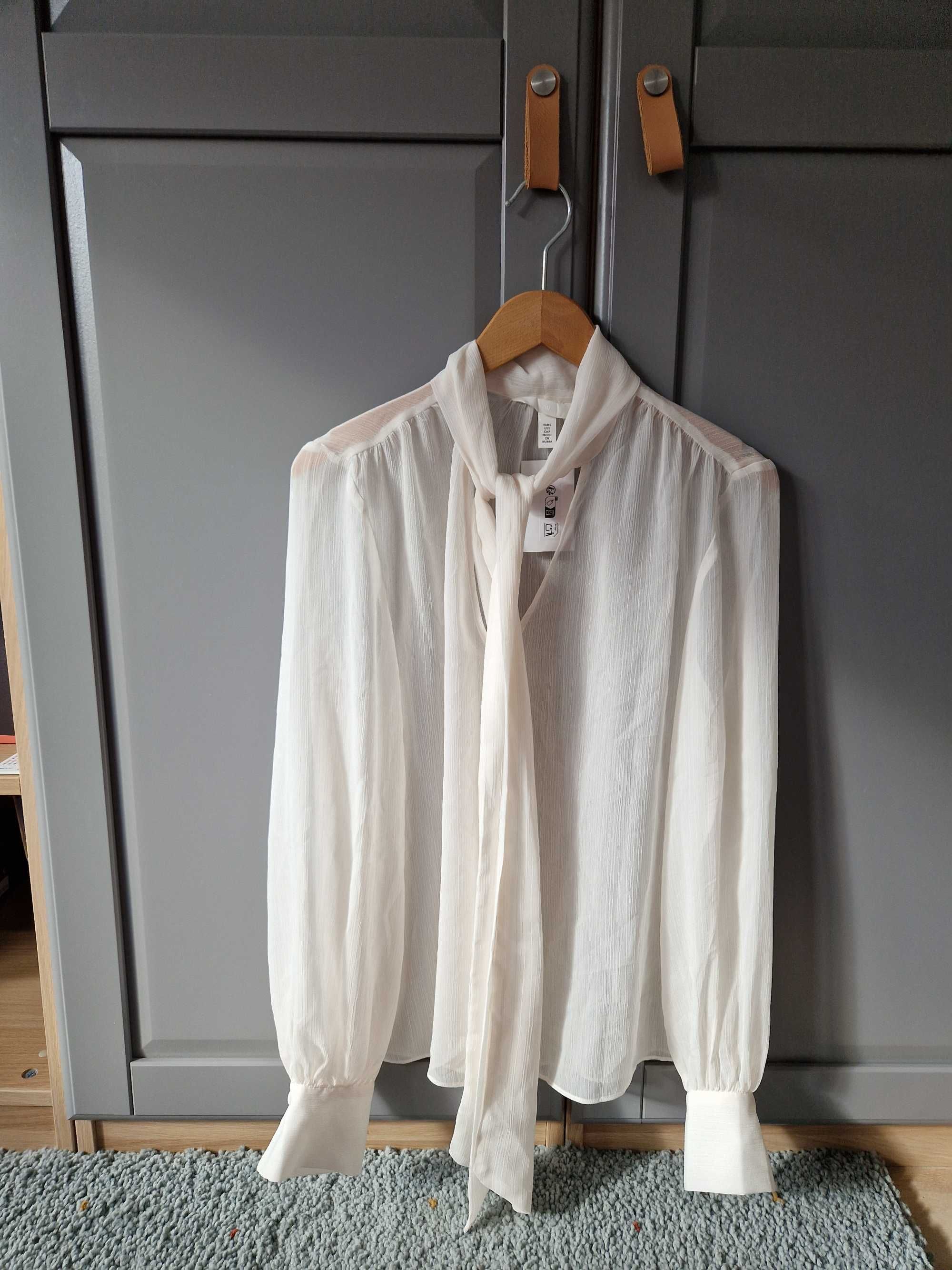 Блуза от шифон, марка H&M, нова, размер 36