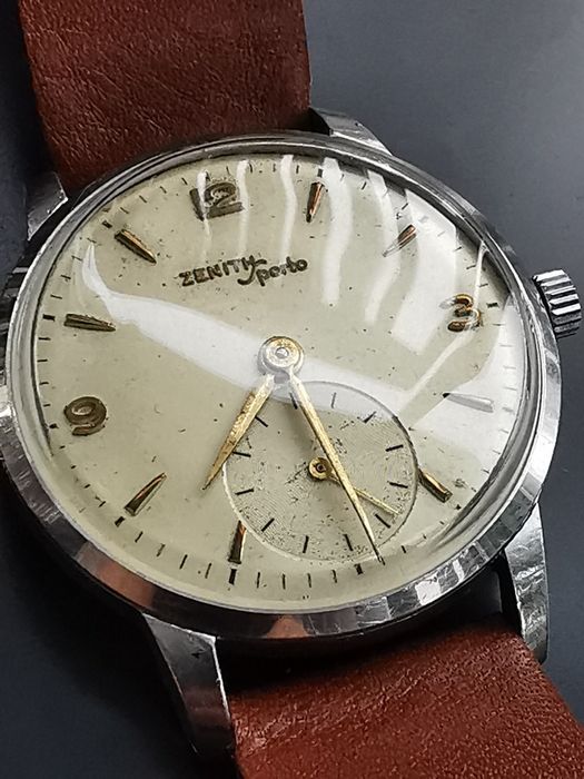 Ceas Zenith Sporto Int Manuala Funcționează Excelent!