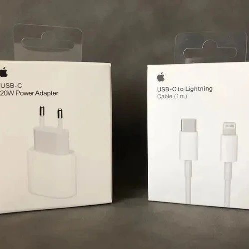 Быстрая Зарядка 20W+Кабель USB-C Lightning iPhone айфон x/11/12 promax