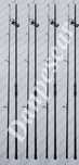SET 4 Lansete carbon SLIM 3,6m EASTSHARK LEGNA din 2 bucati 3,75lbs