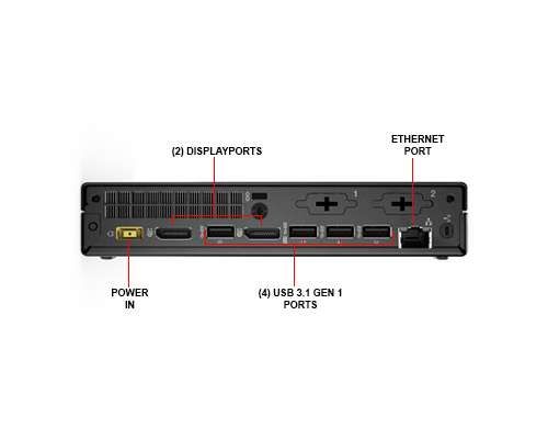 Lenovo ThinkCentre M710q Tiny Mini i5-6500T 8-32GB 128-1TB win10p 3 an