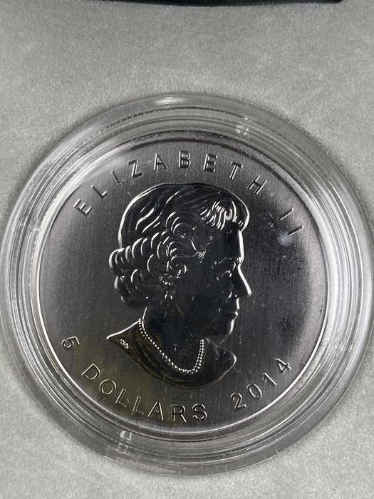Сребърна монета 1oz със сертификат