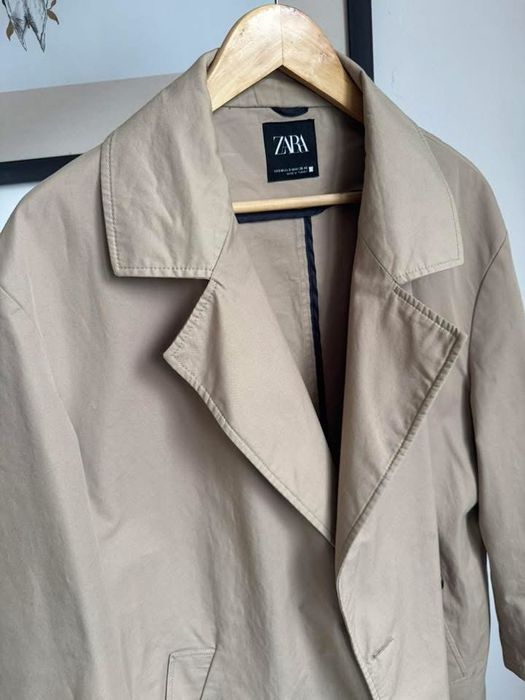 Zara тренч палто