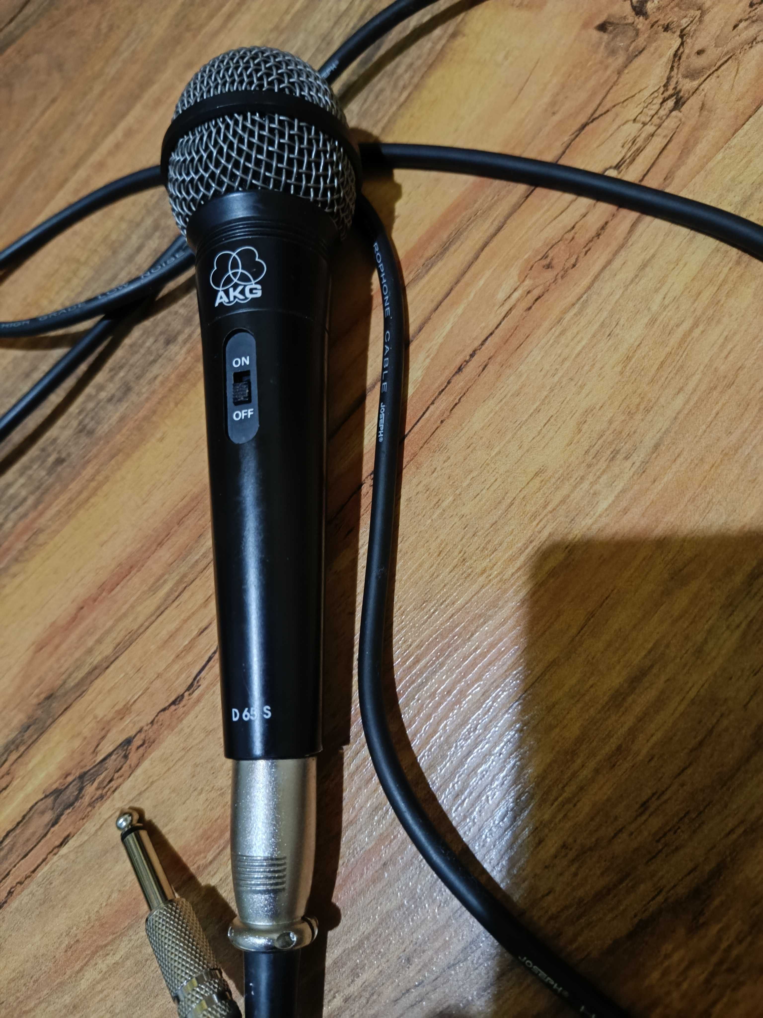 Микрофон AKG d65s АКГ Д 65 С AKG D 65 S Dynamic Cardioid Microphone