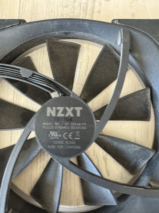 Комплект вентилатори NZXT + RGB контролер