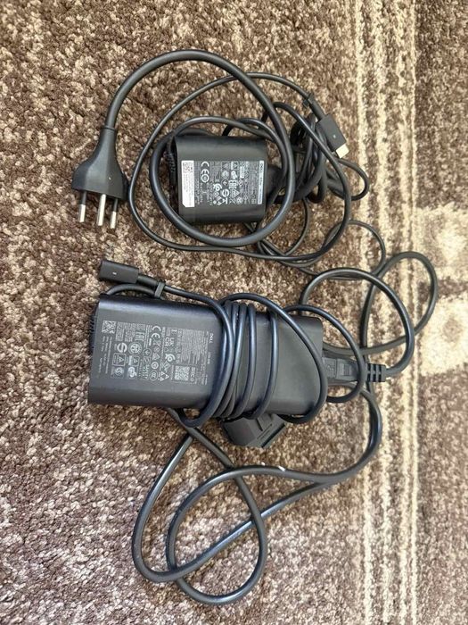 Две захранвания/ Зарядно за лаптоп Dell-45W и 130w