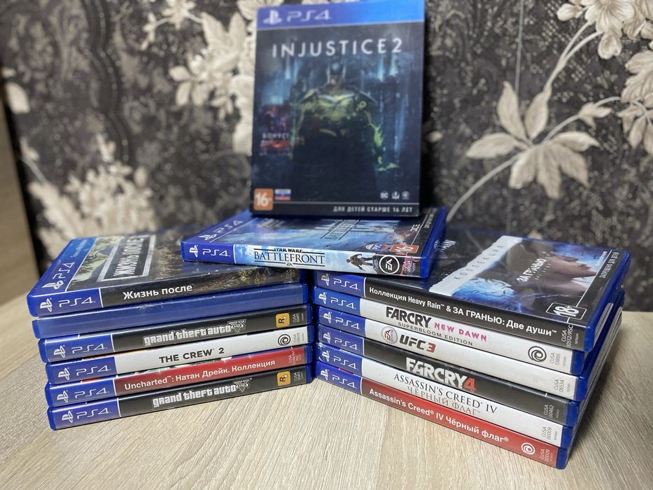 Диски на пс4/ps4