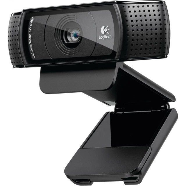 Logitech C920 Pro full HD 1080p с автофокусом в черном цвете