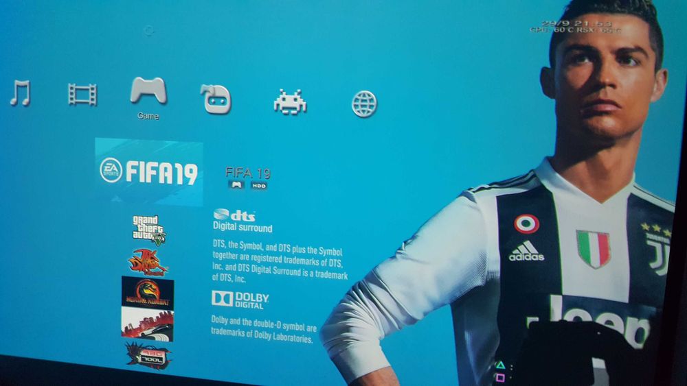 Playstation 3 PS 3  Sony PS3 + 25  jocuri GTA 5 FIFA 19 NFS MK MINECRA