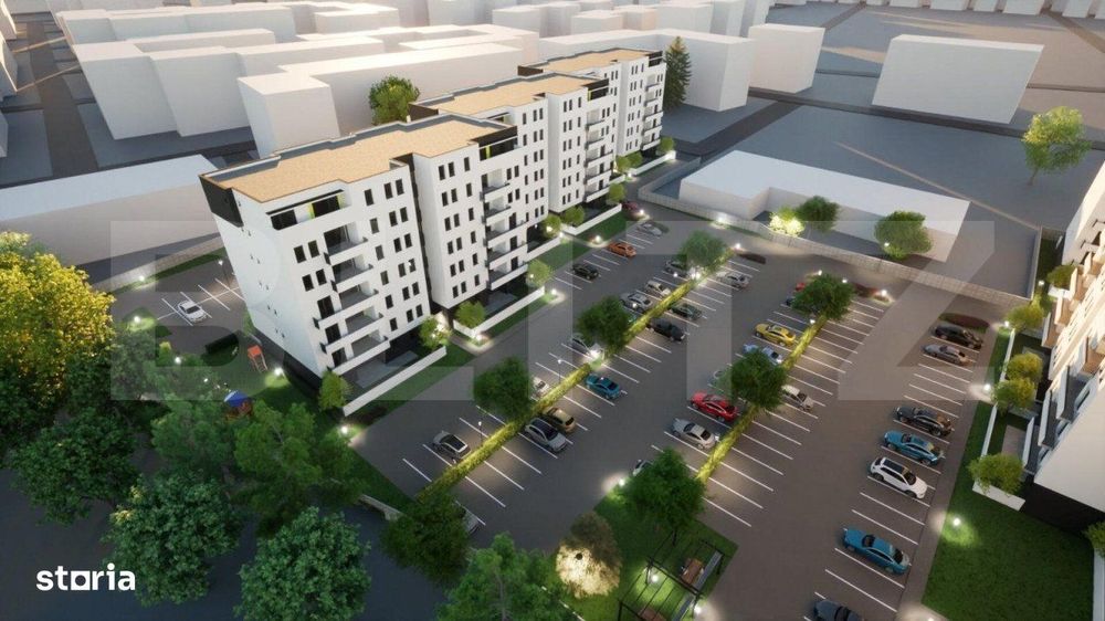 Ansamblu rezidential Fantanele , 78mp utili , 3 camere