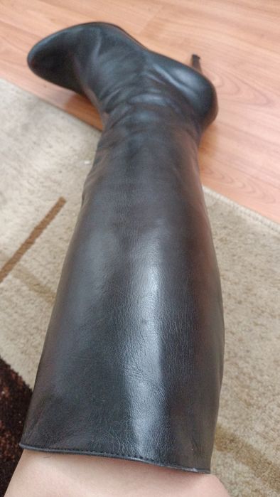 Cizme lungi piele naturala, 40