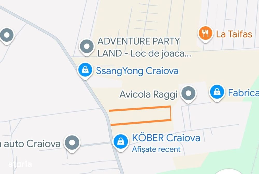 Teren intravilan, constructii industriale, Carcea.