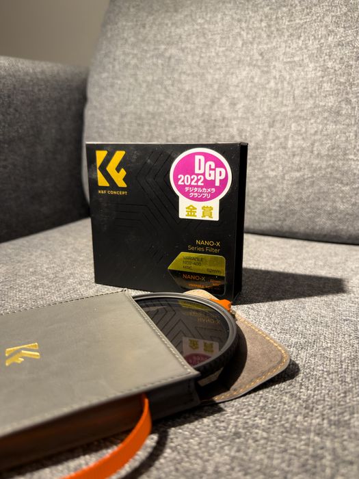 K&F Concept filtru VND 2-400 Nano-X 82mm