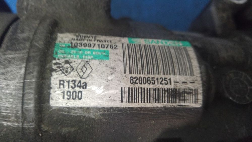 compresor clima ac 1.5 dci nissan note  clio 3 kangoo twingo  dupa 2005 8200651251