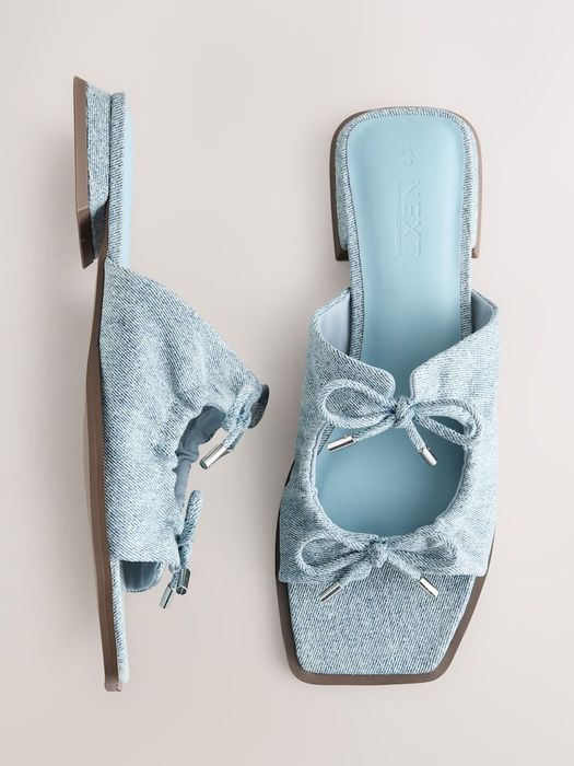 Мюли джинсовые Next