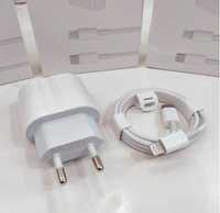 set incarcator 20w fast charge iPhone adaptor priza + cablu incarcare