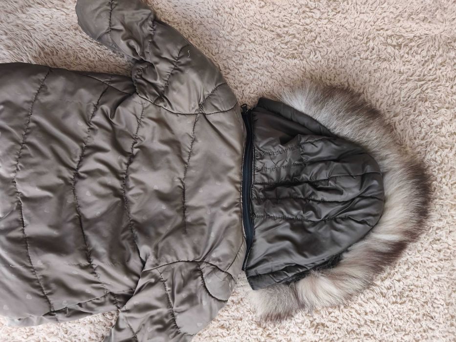 Детско яке с пух Zara 12-18м.