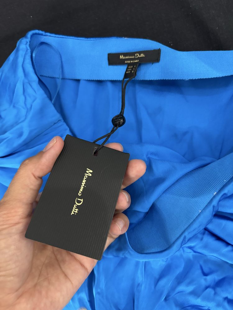 Юбка шелковая massimo dutti