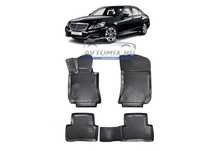 Гумени стелки за Mercedes E class W212, 2009-2016 г., RizLine