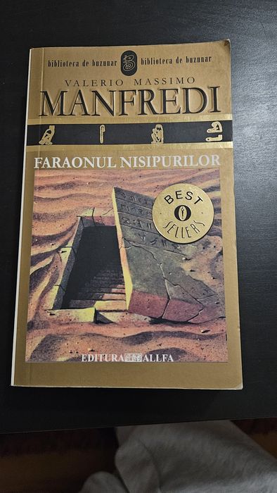 vand carte istorica "Faraonul Nisipurilor"