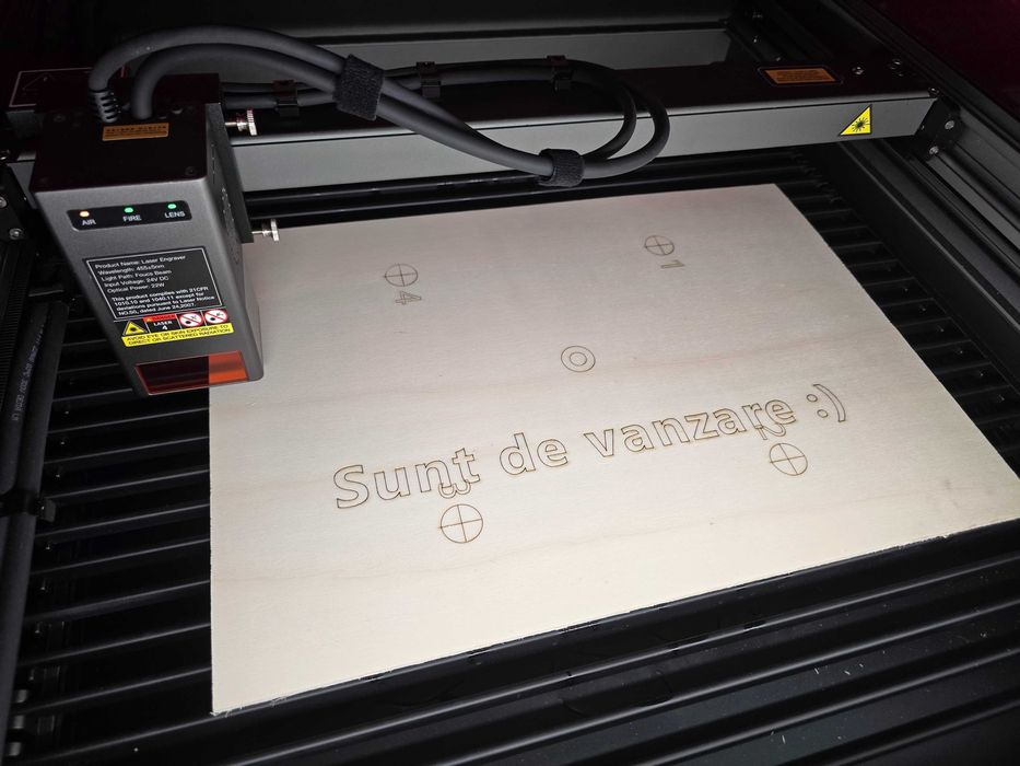 Masina de taiat / gravat Creality Falcon 2 PRO 22W CNC laser