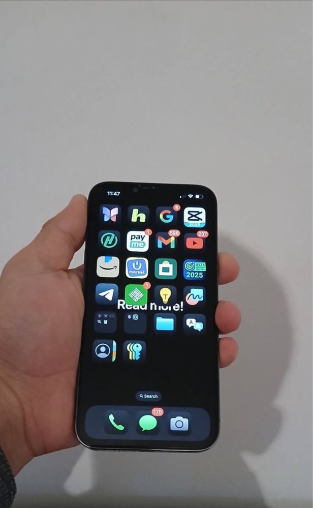 Iphone 13 pro. Yomkost 86%.