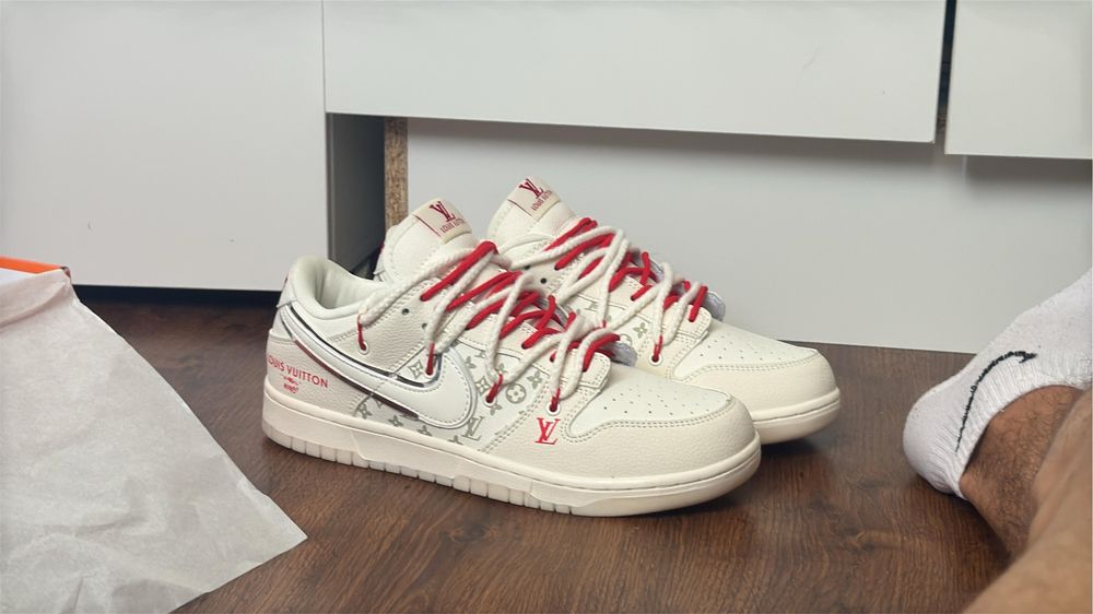 Nike dunk low x Louis Vuitton